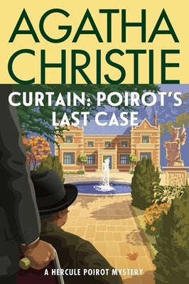 Paperback of Poirot's Last Case by William Morrow & Company featuring a mystery novel cover with classic design