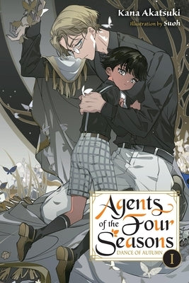 Paperback of Agents of the Four Seasons, Vol. 6: Dance of Autumn, Part I by Yen on, with colorful autumn-themed cover art.