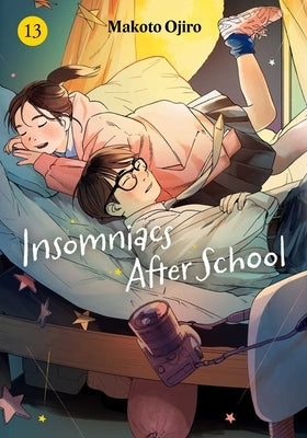 Paperback of Insomniacs After School, Vol. 13 manga by Viz Media, featuring the cover illustration with characters in a school setting.
