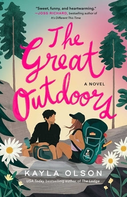Paperback copy of "The Great Outdoors" novel by Atria Books, featuring outdoor scenery on the cover.