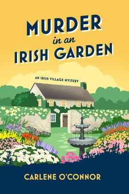 Paperback of Murder in an Irish Garden by Kensington Cozies, featuring a garden scene with Irish floral details.