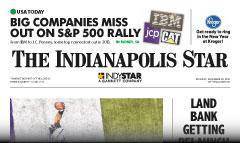 Indianapolis Star Monday-Sunday 7 Day Delivery For 4 Weeks - TX Corrections Bookstore