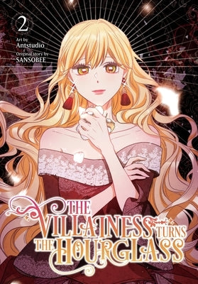 Paperback of The Villainess Turns the Hourglass, Vol. 2 manga by Ize Press, showing the cover with vibrant artwork.