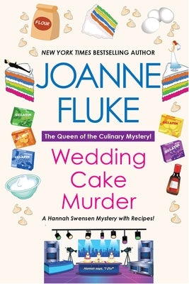 Paperback of Wedding Cake Murder mystery novel by Kensington Cozies, showing the book cover with title and author details.