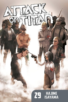Paperback of Attack on Titan 29 by Kodansha Comics featuring key cover art with characters from the manga series.