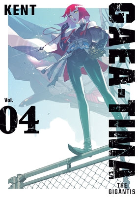 Paperback of Gaea-Tima the Gigantis 4 manga by Kodansha Comics, featuring the cover art of the Gaea-Tima robot on the front.