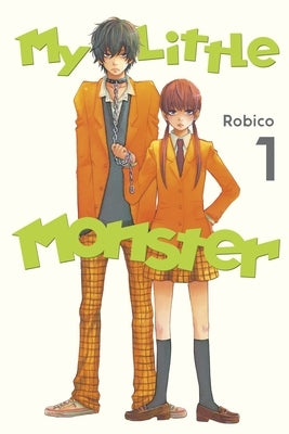 Paperback of My Little Monster, Volume 1 by Kodansha Comics featuring colorful anime-style cover art.
