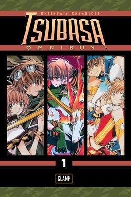 Paperback of Tsubasa Omnibus 1 by Kodansha Comics, featuring the book cover with colorful artwork and title text.