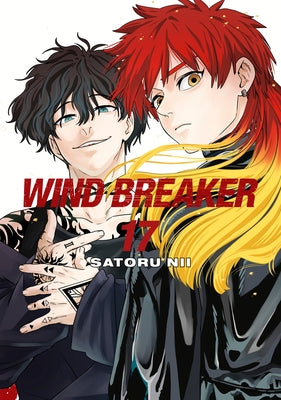 Paperback Wind Breaker 17 manga by Kodansha Comics showing the cover with vibrant artwork and title text.