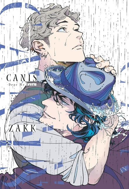 Paperback book titled "Canis: Dear Mr. Rain" by Kuma, featuring a cover with rain-themed artwork.