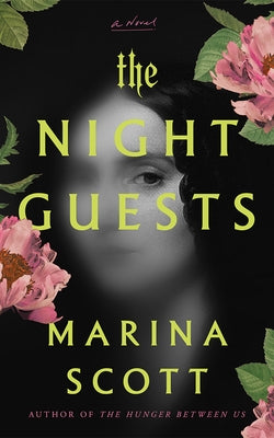 Paperback of The Night Guests by Lake Union Publishing featuring a dark, moody cover with mysterious night scene artwork.