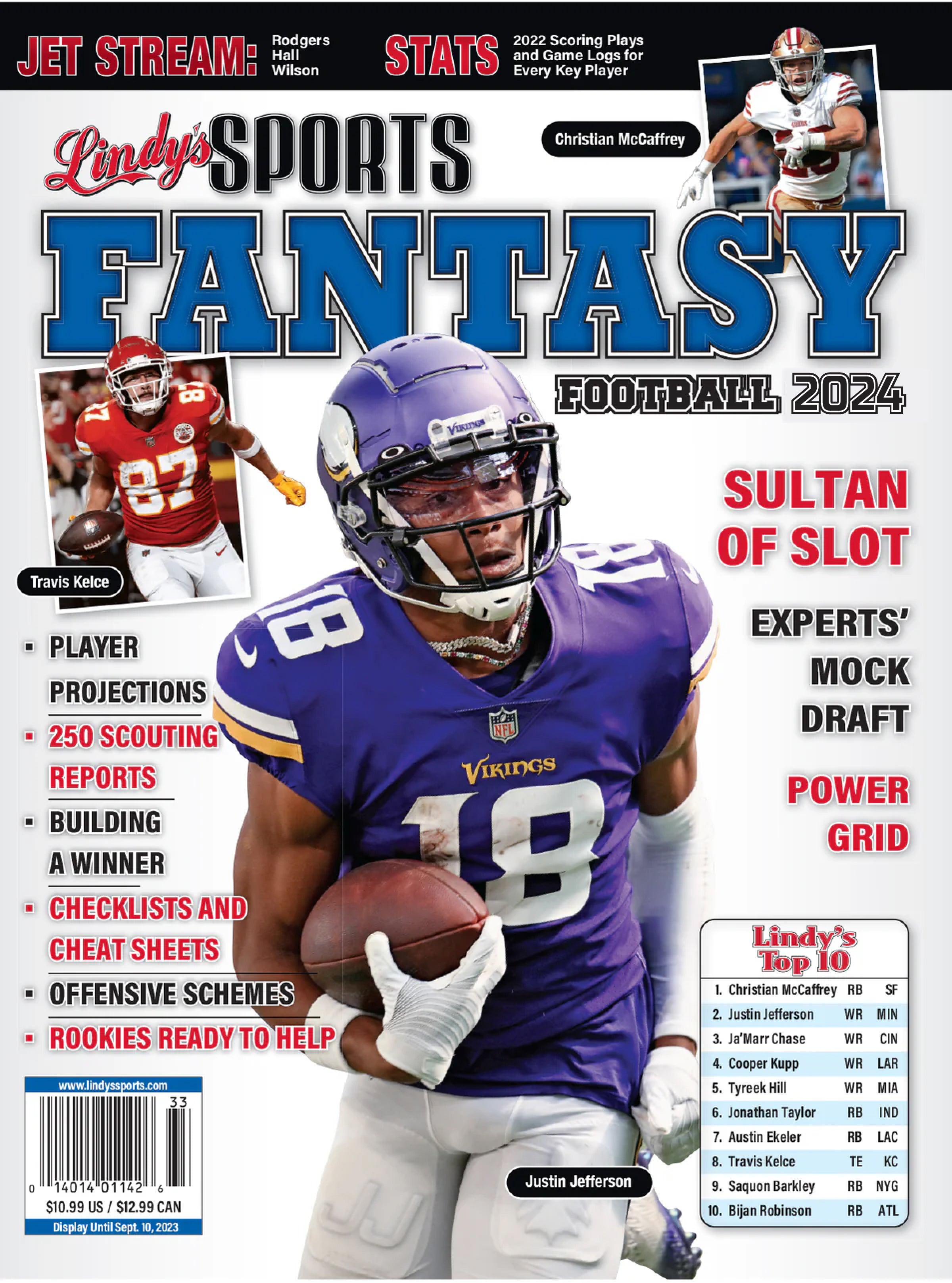 Lindy's Fantasy Football 2024 - Pre Order - TX Corrections Bookstore