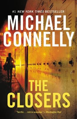 Paperback copy of "The Closers" by Little Brown and Company, showing the book cover with title and author text.