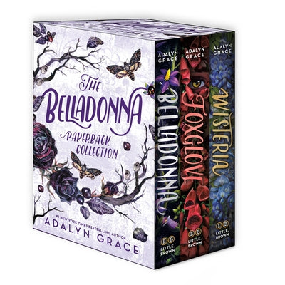 Cover image of The Belladonna Paperback Collection by Little, Brown Books for Young Readers, featuring dark, mysterious illustrations.
