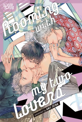 Paperback novel titled "Rooming with My Two Lovers" by Lovelove, showing the book cover with colorful artwork.