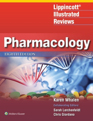 Lippincott Illustrated Reviews Pharmacology paperback book with colorful cover and title text for medical students.