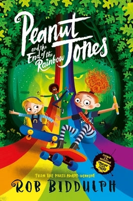 Paperback of Peanut Jones and the End of the Rainbow by MacMillan Children's Books, featuring colorful cover art.