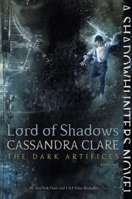 Paperback of Lord of Shadows by Margaret K. McElderry Books with the book cover featuring dark and mystical artwork.
