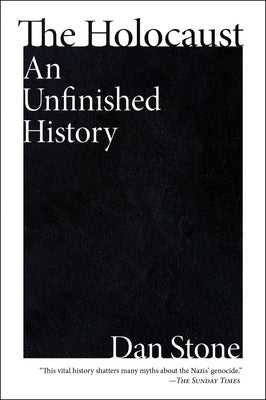 Paperback of "The Holocaust: An Unfinished History" by Mariner Books featuring the book cover with title and author details.