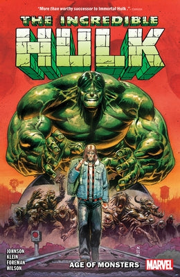 Marvel Universe Incredible Hulk Vol. 1: Age of Monsters paperback book featuring the Hulk on the cover.