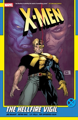 Paperback of X-Men by Jed MacKay Vol. 3: The Hellfire Vigil from Marvel Universe, featuring cover art with X-Men characters.