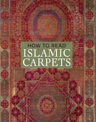 Paperback book titled "How to Read Islamic Carpets" by Metropolitan Museum of Art New York, featuring a cover image of Islamic carpet patterns.