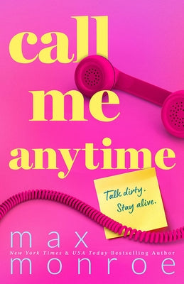 Paperback book titled "Call Me Anytime" by Montlake, featuring the cover with the book's title and author details.