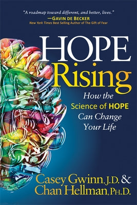 Paperback book titled "Hope Rising: How the Science of Hope Can Change Your Life" by Morgan James Publishing.