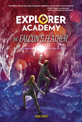 Paperback of Explorer Academy: The Falcon's Feather by Natgeo Under the Stars, featuring a colorful cover with adventure-themed artwork.