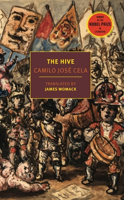 Paperback book titled "The Hive" by New York Review of Books, featuring a close-up of the cover design.