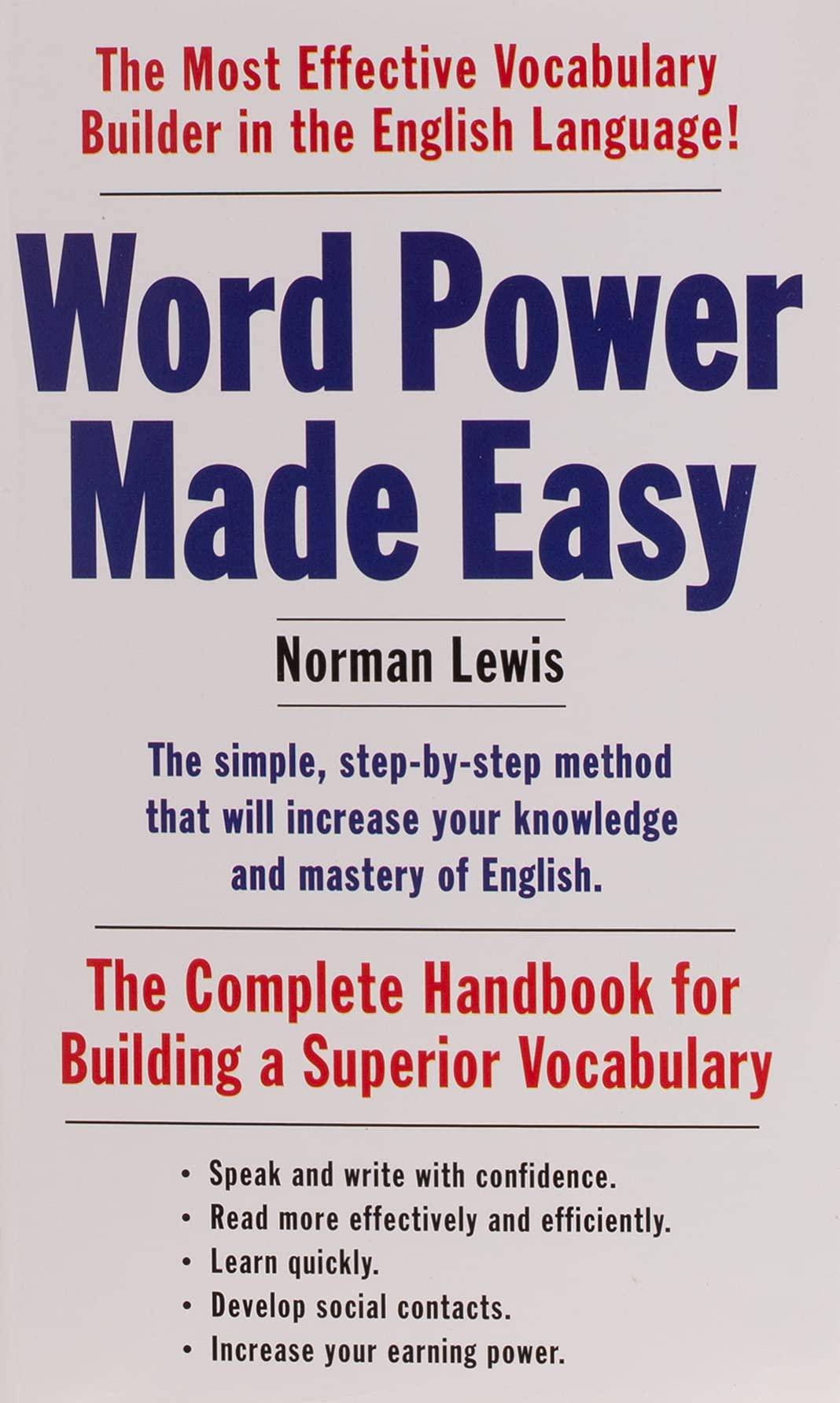 Word Power Made Easy - TX Corrections Bookstore