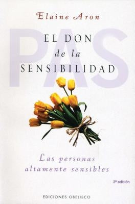 Paperback book titled "Don de la Sensibilidad" by Obelisco, featuring the cover with elegant typography and a subtle design.