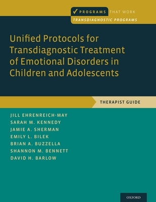 Paperback therapist guide for treating emotional disorders in children and adolescents, published by Oxford University Press.