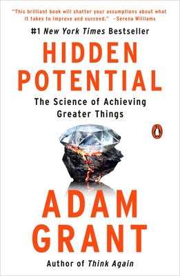 Paperback of Hidden Potential: The Science of Achieving Greater Things by Penguin Books, featuring the book cover with title and author details.