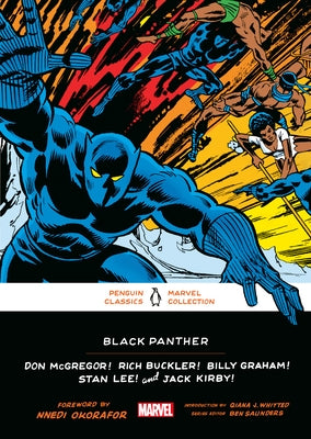 Paperback of Black Panther by Penguin Classics featuring the book cover with a black panther illustration.