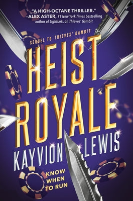 Paperback of Heist Royale: Thieves' Gambit Book 2 by Penguin Young Readers Group, featuring the book cover with vibrant artwork.