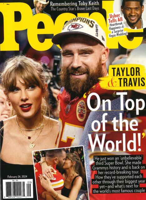 Cover of People Magazine featuring celebrity news and lifestyle articles, showcasing vibrant images and bold headlines.