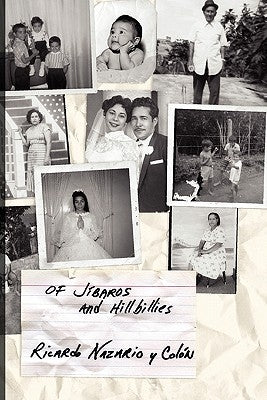 Paperback book titled "Of Jibaros and Hillbillies" by Plain View Press, LLC, with a cover showing rural and cultural imagery.