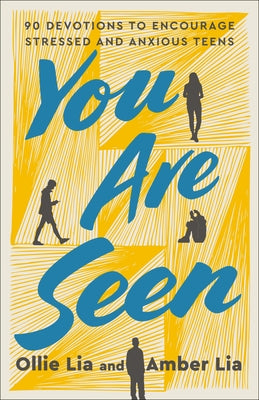 Paperback teen devotional titled "You Are Seen" with 90 encouraging devotions for stressed and anxious teens, by Prh Christian Publishing.