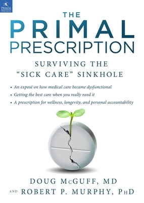 Hardcover book titled "The Primal Prescription" by Primal Blueprint Publishing, focusing on health and wellness.