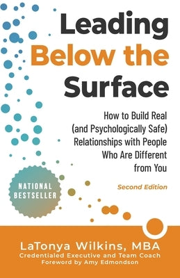 Paperback book titled "Leading Below the Surface" by PYP Academy Press, featuring a cover with a calm, professional design.