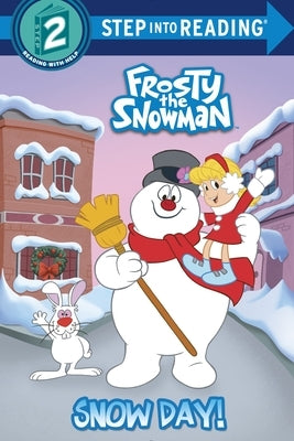 Paperback of "Snow Day! (Frosty the Snowman)" by Random House Books for Young Readers, featuring a snowy winter scene with Frosty.