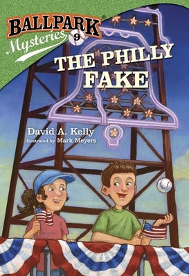 Paperback of "The Philly Fake" by Random House Books for Young Readers, showing the book cover with colorful illustrations.