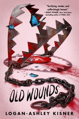 Paperback of "Old Wounds" by Random House Children's Books, showing the book cover with title and author details.
