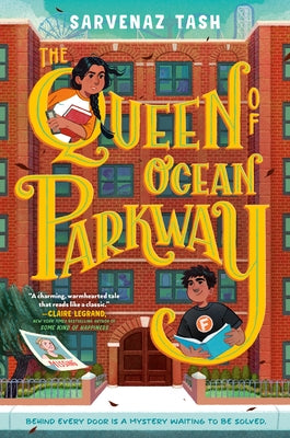 Paperback copy of "The Queen of Ocean Parkway" by Random House Children's Books, featuring a colorful cover illustration.