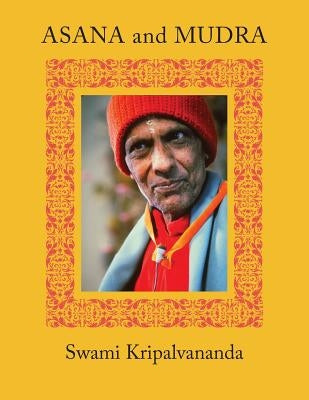 Red Elixir paperback book titled "Asana and Mudra" with a red cover, featuring spiritual or yoga pose illustrations.