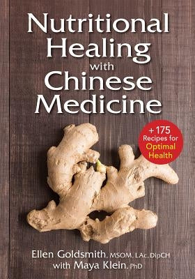 Paperback book titled "Nutritional Healing with Chinese Medicine" by Robert Rose, featuring 175 recipes for optimal health.