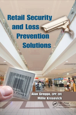 Paperback book titled "Retail Security and Loss Prevention Solutions" by Routledge, featuring a simple cover design.