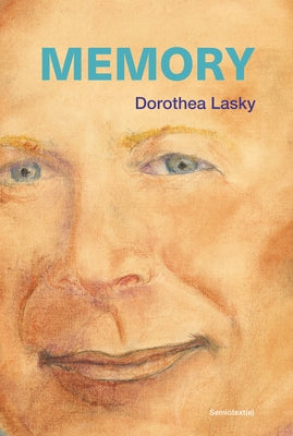 Paperback book titled "Memory" by Semiotext(e), featuring a close-up of the cover with minimalistic design.