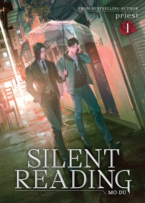 Paperback of Silent Reading Mo Du novel Volume 1 by Seven Seas, featuring a cover with artwork and title text.